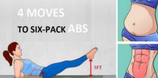 4 Effective Exercises To Get Abs In 8 Minutes