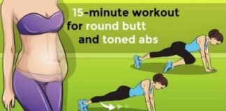 Get a Round Booty and Toned Abs in Just 15 Minutes